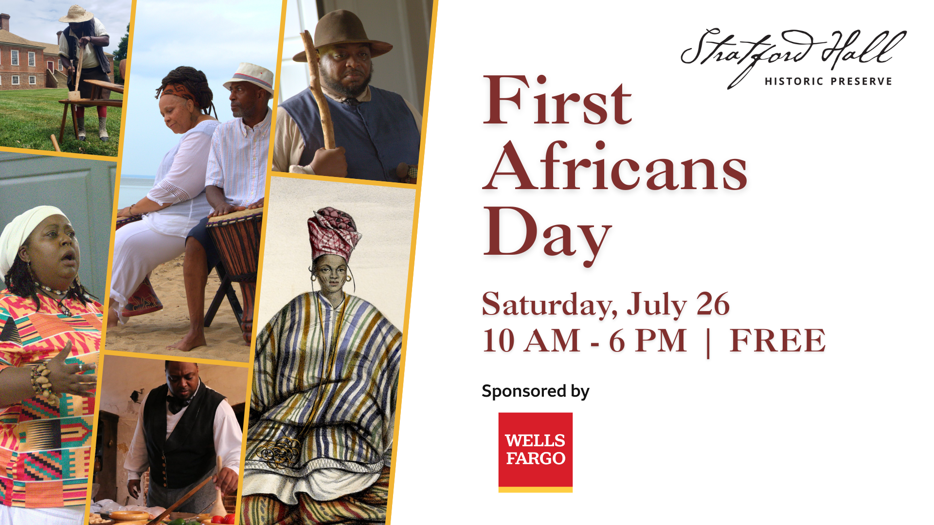 First Africans Day July 26 Sponsored by Wells Fargo